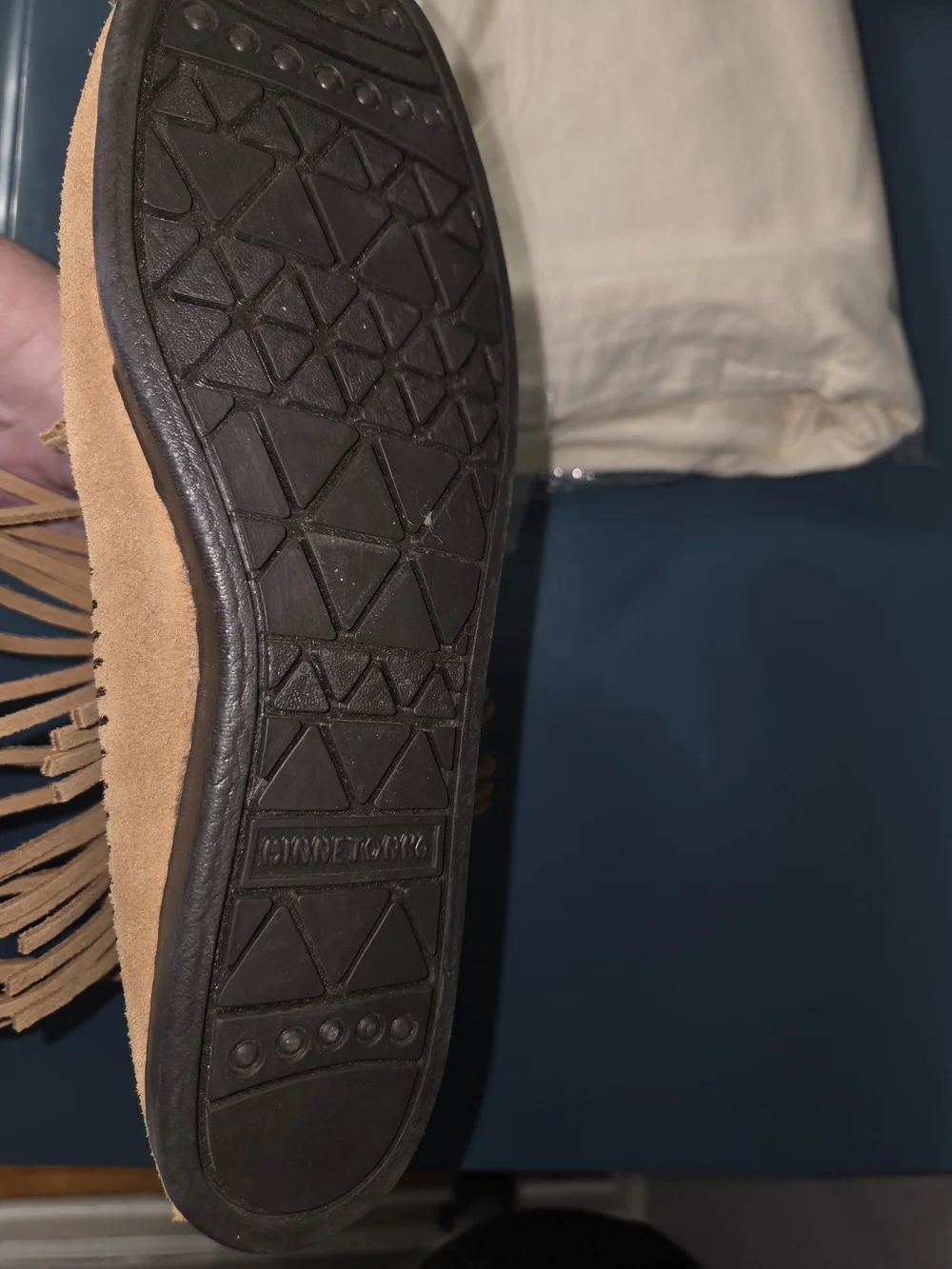 Minnetonka soft tan